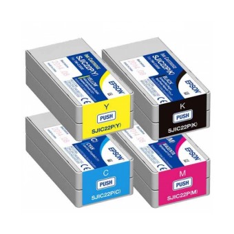 Epson TM-C3500 Ink Cartridge Bundle - CMYK